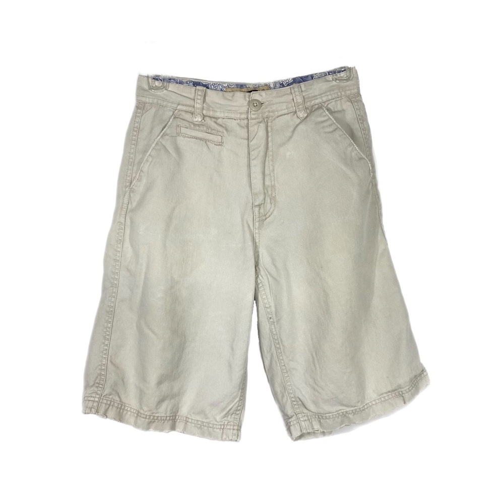 OTB Boy’s Long Inseam Light Khaki Shorts